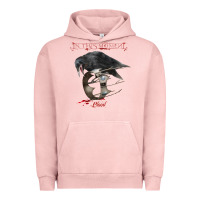 Pigment Salmon In This Moment Blood Urban Hoodie - linhVisuals