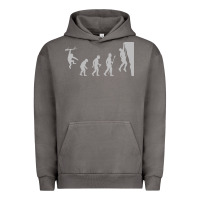 Pigment Tornado funny rock climbing evolution Urban Hoodie - linhVisuals