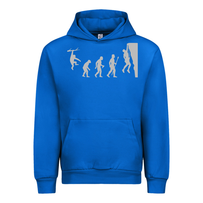 Funny Rock Climbing Evolution Urban Hoodie by linhVisuals | Teevron