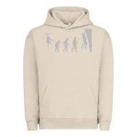 Pigment French Oak funny rock climbing evolution Urban Hoodie - linhVisuals