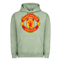 Pigment Oil Green manchester Urban Hoodie - linhVisuals