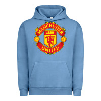 Pigment Pebble Blue manchester Urban Hoodie - linhVisuals