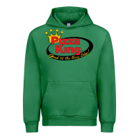 Emerald Pizza King Cowboy Urban Hoodie - linhVisuals
