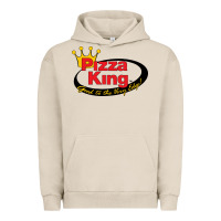 Pigment French Oak Pizza King Cowboy Urban Hoodie - linhVisuals
