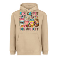 Mushroom half teacher half coffee Heavyweight Hoodie - JahusDesignShop