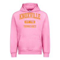 Fuchsia Pink knoxville tennessee tn vintage athletic sports design pullover hoodie Urban Hoodie - linhVisuals