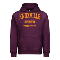 Mauve Wine knoxville tennessee tn vintage athletic sports design pullover hoodie Urban Hoodie - linhVisuals