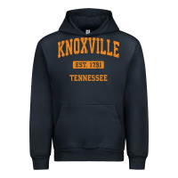 Navy knoxville tennessee tn vintage athletic sports design pullover hoodie Urban Hoodie - linhVisuals