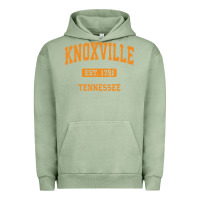 Pigment Oil Green knoxville tennessee tn vintage athletic sports design pullover hoodie Urban Hoodie - linhVisuals