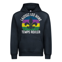 Navy laissez les bons temps rouler gift mardi gras masquerade t shirt Urban Hoodie - linhVisuals