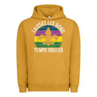 Pigment Peanut Butter laissez les bons temps rouler gift mardi gras masquerade t shirt Urban Hoodie - linhVisuals