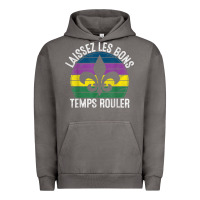 Pigment Tornado laissez les bons temps rouler gift mardi gras masquerade t shirt Urban Hoodie - linhVisuals
