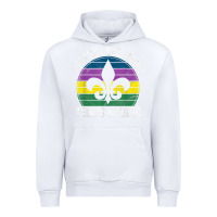 White laissez les bons temps rouler gift mardi gras masquerade t shirt Urban Hoodie - linhVisuals