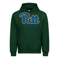 Forest Green pitt bradford, University of Pittsburgh at Bradford, Urban Hoodie - linhVisuals