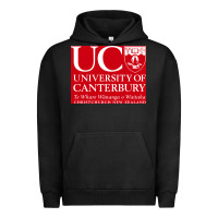 Pigment Black university canterbury Urban Hoodie - linhVisuals