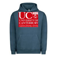 Pigment Midnight Navy university canterbury Urban Hoodie - linhVisuals