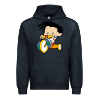 Navy bobby on his bike   bobbys world Urban Hoodie - linhVisuals