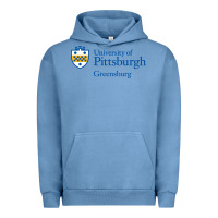 Pigment Pebble Blue University of Pittsburgh at Greensburg, Urban Hoodie - linhVisuals