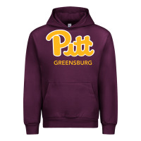 Mauve Wine UPG, Pitt-Greensburg, Bobcats, Urban Hoodie - linhVisuals