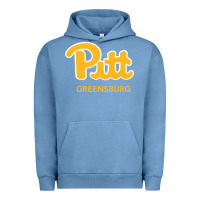 Pigment Pebble Blue UPG, Pitt-Greensburg, Bobcats, Urban Hoodie - linhVisuals