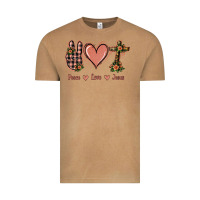 Vintage Camel Peace Love Jesus Vintage Tee - Jasminsmagicworld
