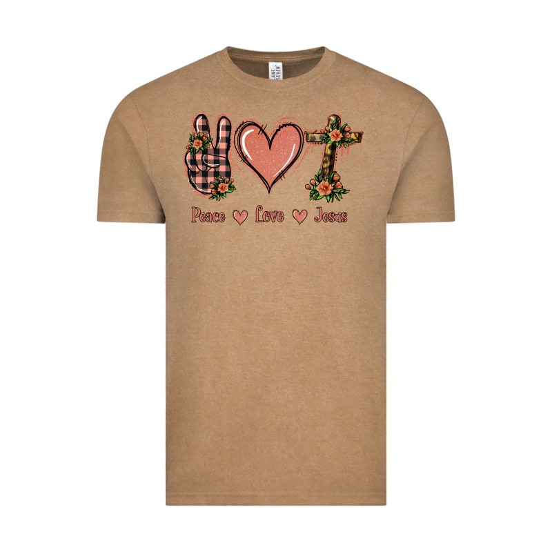 Peace Love Jesus Vintage Tee by Jasminsmagicworld | Teevron