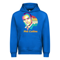 Cobalt wpap phil collins rock Urban Hoodie - linhVisuals