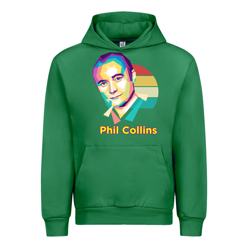 Wpap Phil Collins Rock Urban Hoodie by linhVisuals | Teevron