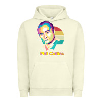 Pigment Pistachio wpap phil collins rock Urban Hoodie - linhVisuals