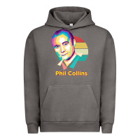 Pigment Tornado wpap phil collins rock Urban Hoodie - linhVisuals