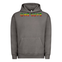 Pigment Tornado one love rasta reggae music rastafarian lover jamaica peace t shirt Urban Hoodie - linhVisuals