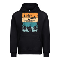 Black outer banks shirts men women kids obx north carolina nc gift zip hoodi Urban Hoodie - linhVisuals
