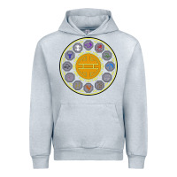 Heather Grey talismans   jackie chan adventures Urban Hoodie - linhVisuals