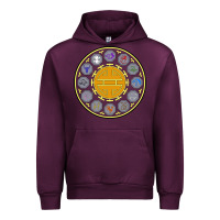 Mauve Wine talismans   jackie chan adventures Urban Hoodie - linhVisuals