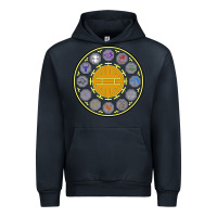 Navy talismans   jackie chan adventures Urban Hoodie - linhVisuals