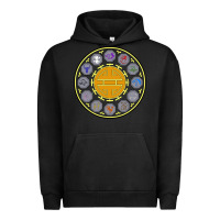 Pigment Black talismans   jackie chan adventures Urban Hoodie - linhVisuals