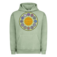 Pigment Oil Green talismans   jackie chan adventures Urban Hoodie - linhVisuals