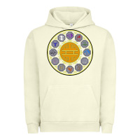 Pigment Pistachio talismans   jackie chan adventures Urban Hoodie - linhVisuals