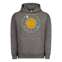 Pigment Tornado talismans   jackie chan adventures Urban Hoodie - linhVisuals