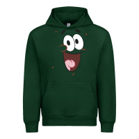 Forest Green sponge.bob squa.re.pants patrick face portrait Urban Hoodie - linhVisuals