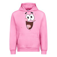 Fuchsia Pink sponge.bob squa.re.pants patrick face portrait Urban Hoodie - linhVisuals