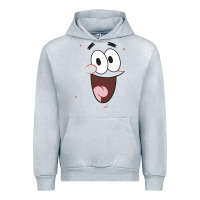 Heather Grey sponge.bob squa.re.pants patrick face portrait Urban Hoodie - linhVisuals