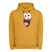 Pigment Peanut Butter sponge.bob squa.re.pants patrick face portrait Urban Hoodie - linhVisuals