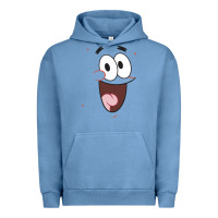 Pigment Pebble Blue sponge.bob squa.re.pants patrick face portrait Urban Hoodie - linhVisuals