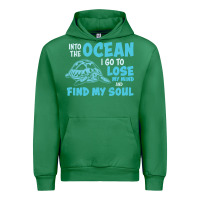 Emerald into the ocean i go to find my soul Urban Hoodie - linhVisuals