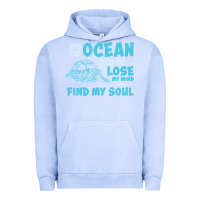 Pigment Grape Ice into the ocean i go to find my soul Urban Hoodie - linhVisuals