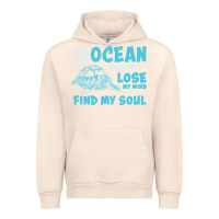 Sandshell into the ocean i go to find my soul Urban Hoodie - linhVisuals