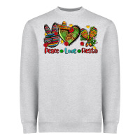 Peace Love Fiesta Ado Heavyweight Sweatshirt | Teevron