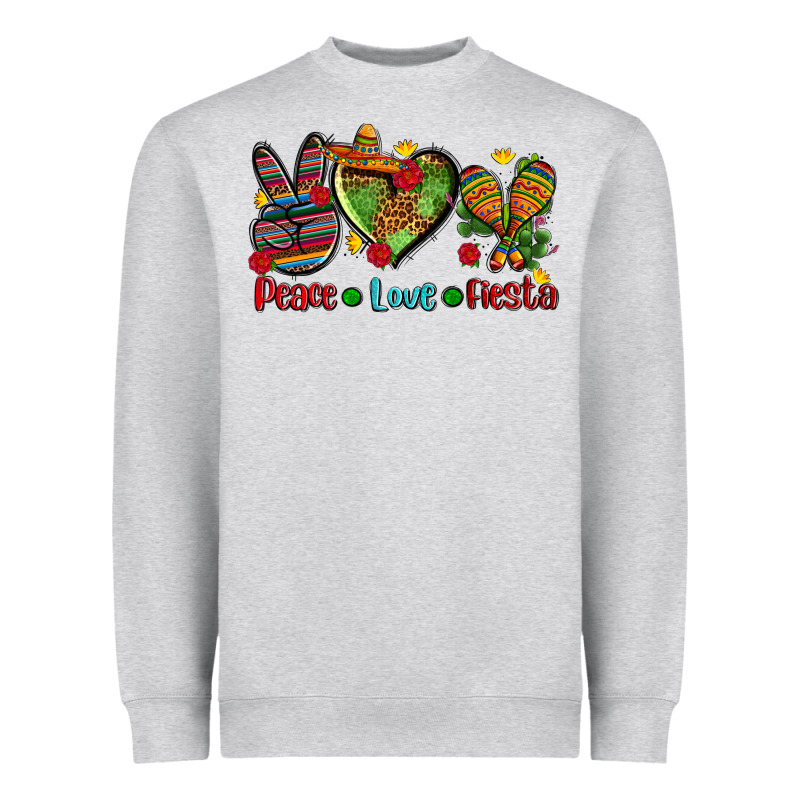 Peace Love Fiesta Ado Heavyweight Sweatshirt by AdoDesignShop | Teevron