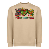 Mushroom peace love fiesta ado Heavyweight Sweatshirt - AdoDesignShop